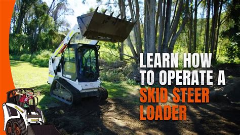 how to steer through a skid|easiest skid steer to operate.